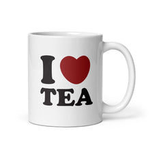 Load image into Gallery viewer, I Heart Tea Mug