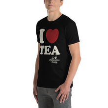 Load image into Gallery viewer, I Heart Tea - Short-Sleeve Unisex T-Shirt - Black