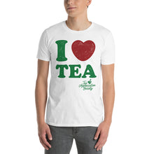 Load image into Gallery viewer, I Heart Tea - Short-Sleeve Unisex T-Shirt - White