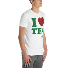 Load image into Gallery viewer, I Heart Tea - Short-Sleeve Unisex T-Shirt - White