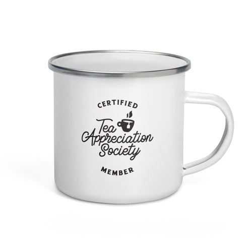 Tea Appreciation Society - Official Member - Enamel Mug